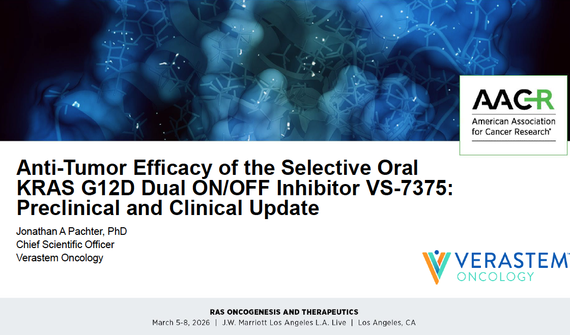 Anti-tumor efficacy of the selective oral KRAS G12D dual ON/OFF inhibitor VS-7375 as a single agent and in combination with targeted agents